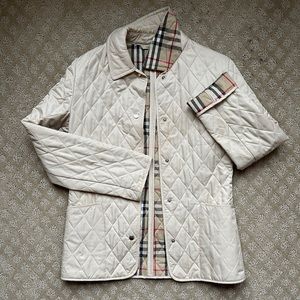 Burberry Outerwear Brit Diamond Quilted Jacket